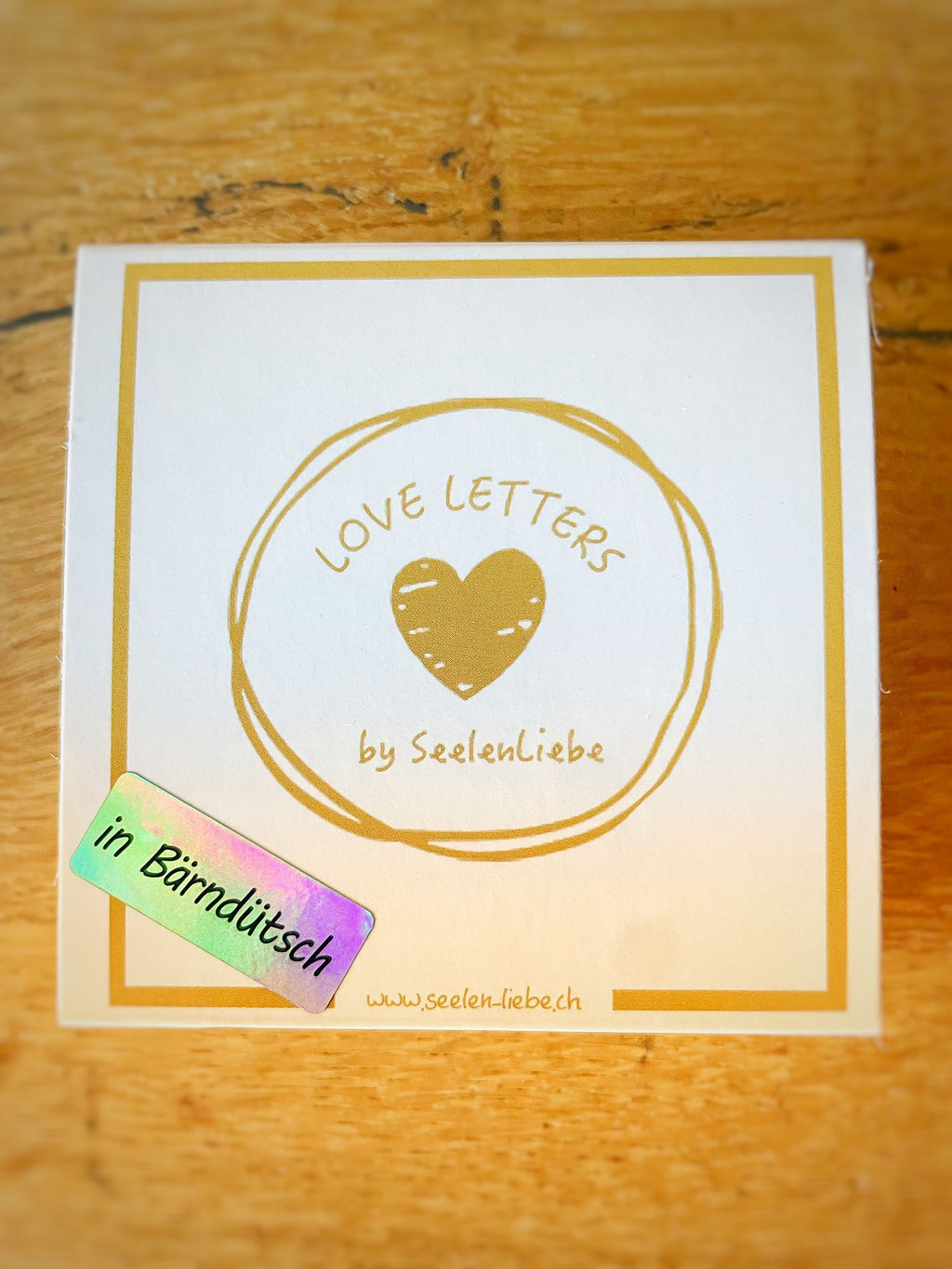 LOVE LETTERS 50 VERSCHIEDENE BOTSCHAFTEN "MUNDART"