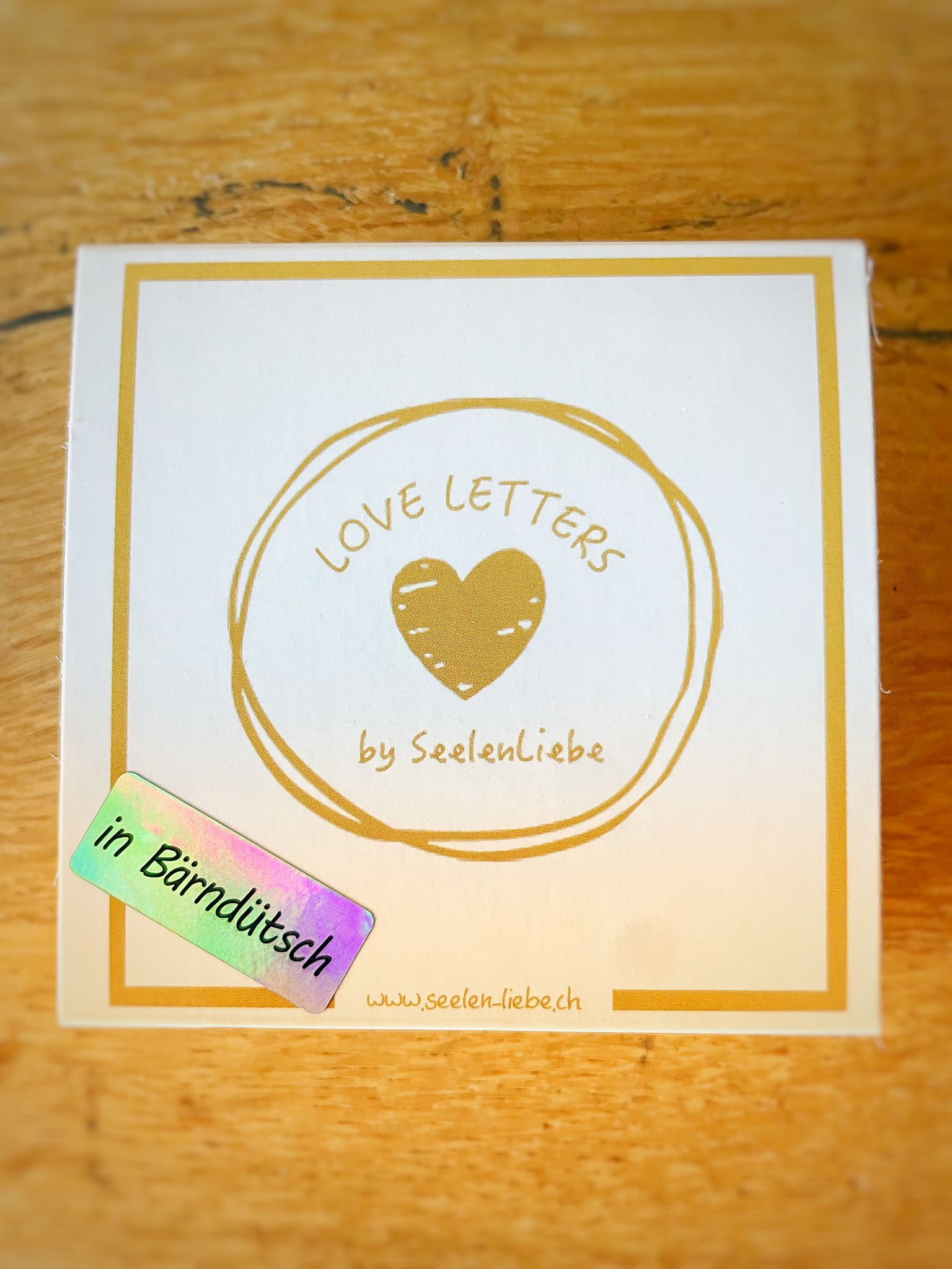 LOVE LETTERS 50 VERSCHIEDENE BOTSCHAFTEN "MUNDART"