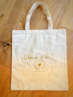 Stofftasche mit liebevollen Schweizer Mundart-Sprüchen